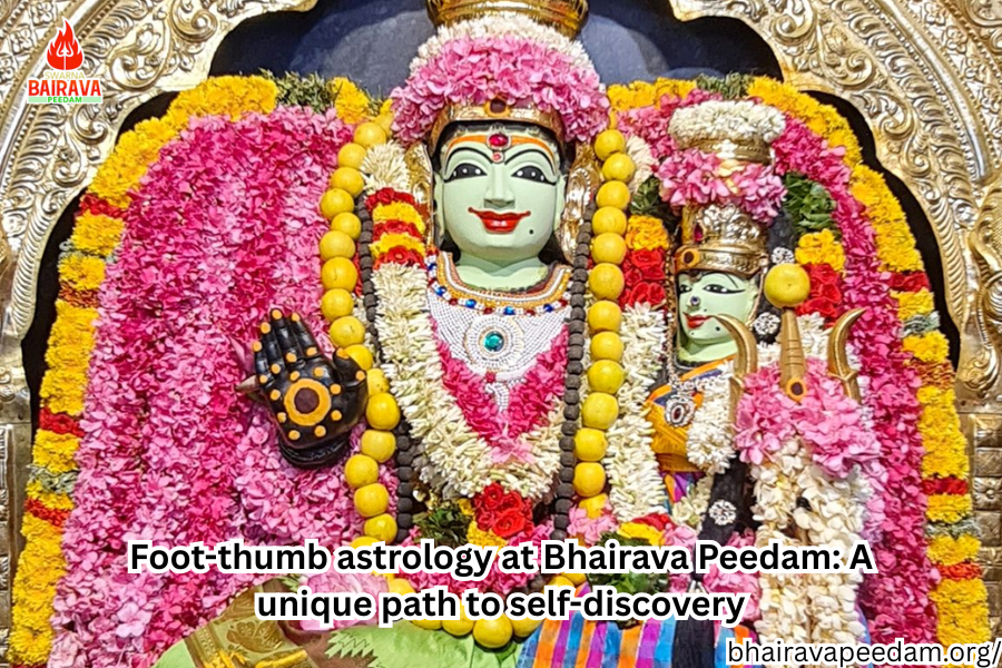 Foot-thumb astrology at Bhairava Peedam: A unique path to self-discovery