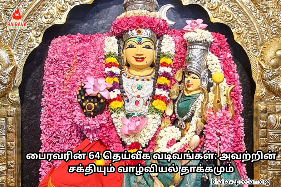 பைரவரின் 64 தெய்வீக வடிவங்கள் அவற்றின் சக்தியும் வாழ்வியல் தாக்கமும்