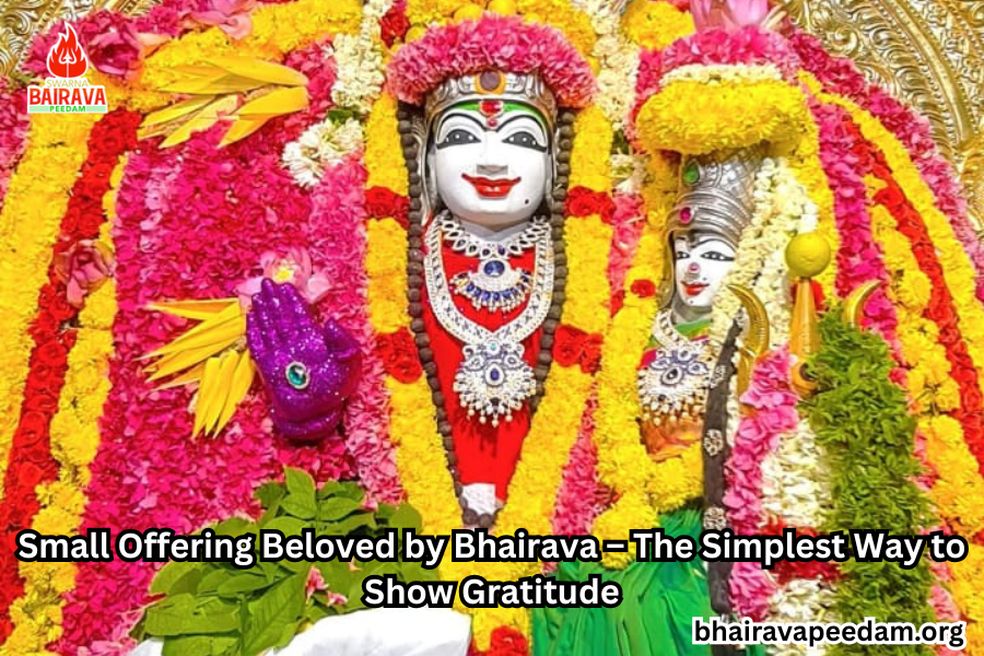 Small Offering Beloved by Bhairava – The Simplest Way to Show Gratitude